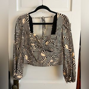 farm rio long sleeve top